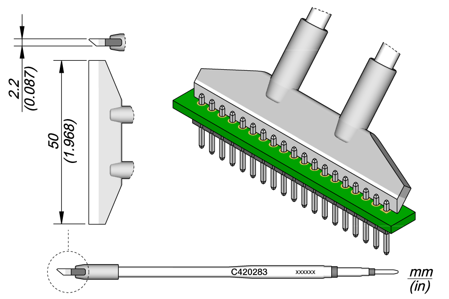 C420283 - Cartridge Blade 50